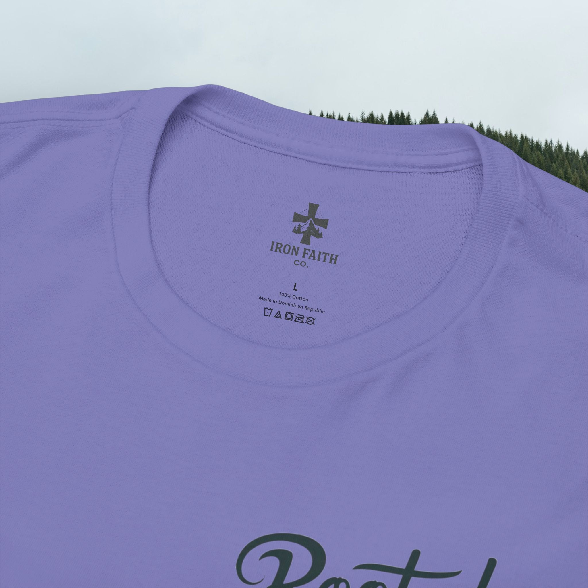 Iron Faith Co. | Rooted Christ Heavy Cotton Tee