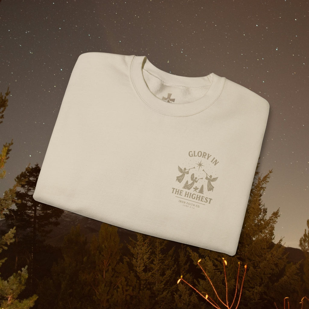Hope Was Born This Night Sweatshirt - IronFaithCo.