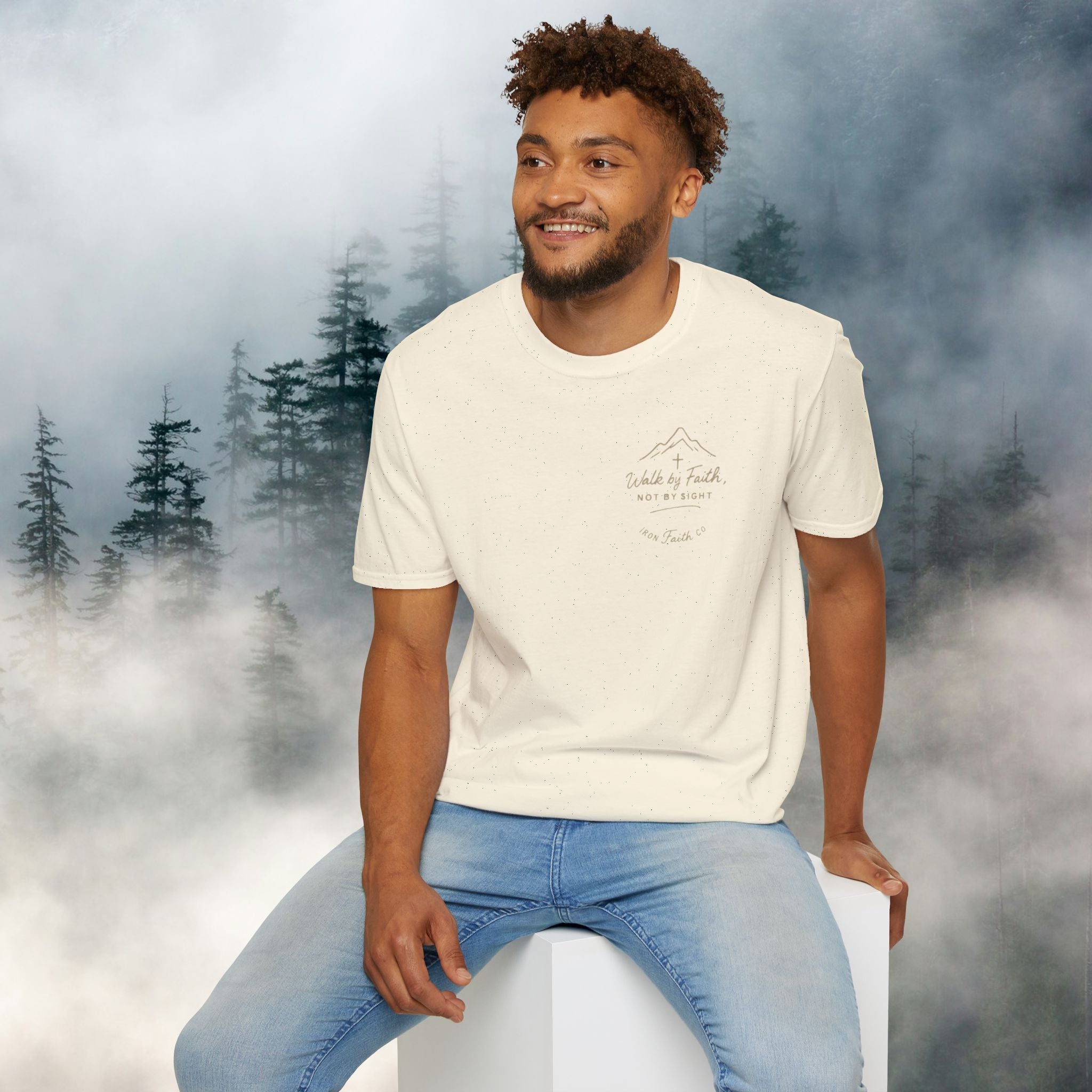 Iron Faith co | Matthew 6:34 T-shirt