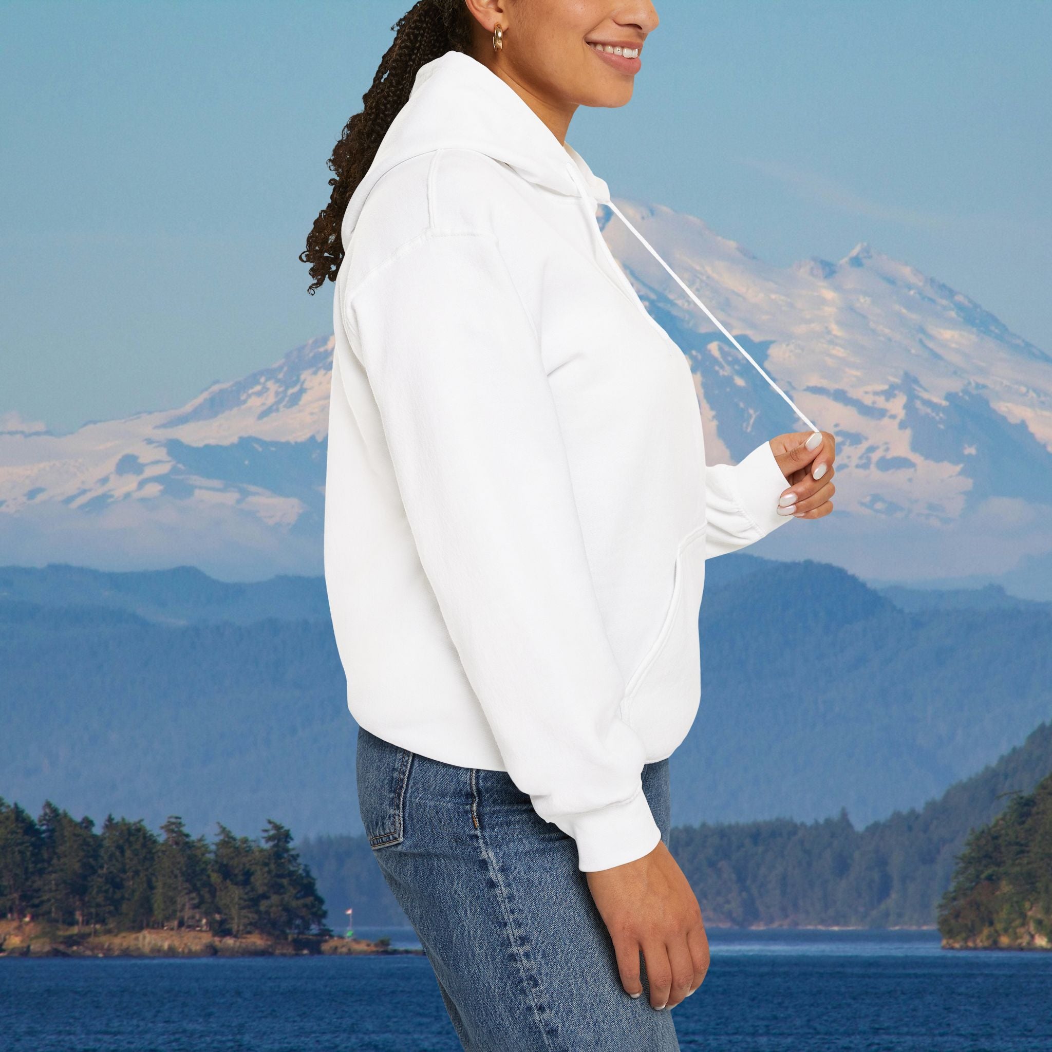 Find purpose in wilderness| Iron Faith Co. | Comfortable Heavy Blend Sweatshirt