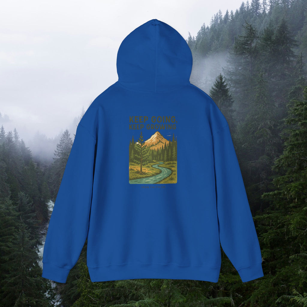 Find purpose in wilderness| Iron Faith Co. | Comfortable Heavy Blend Sweatshirt