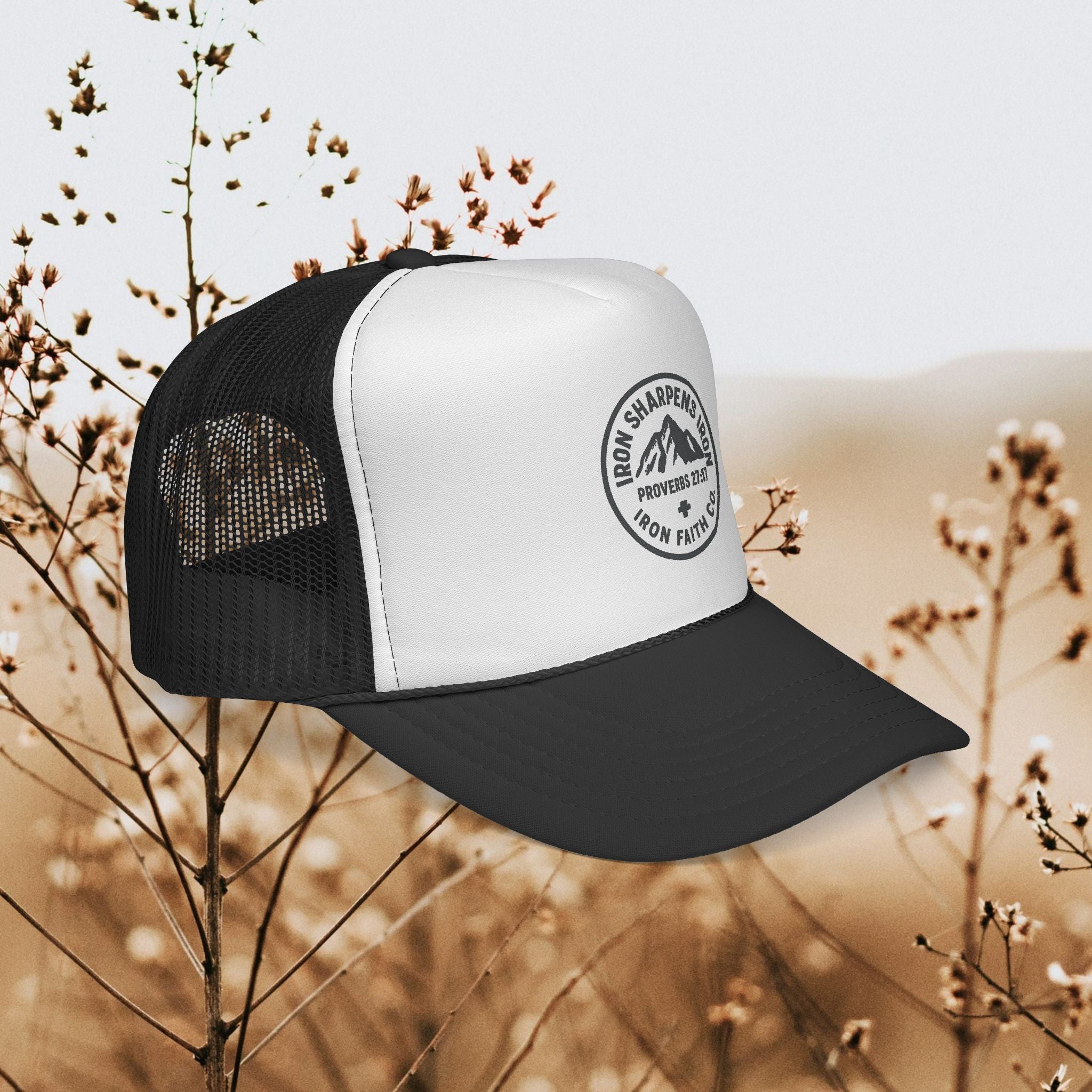 Iron Faith Co. | Iron sharpens iron | Trucker Cap