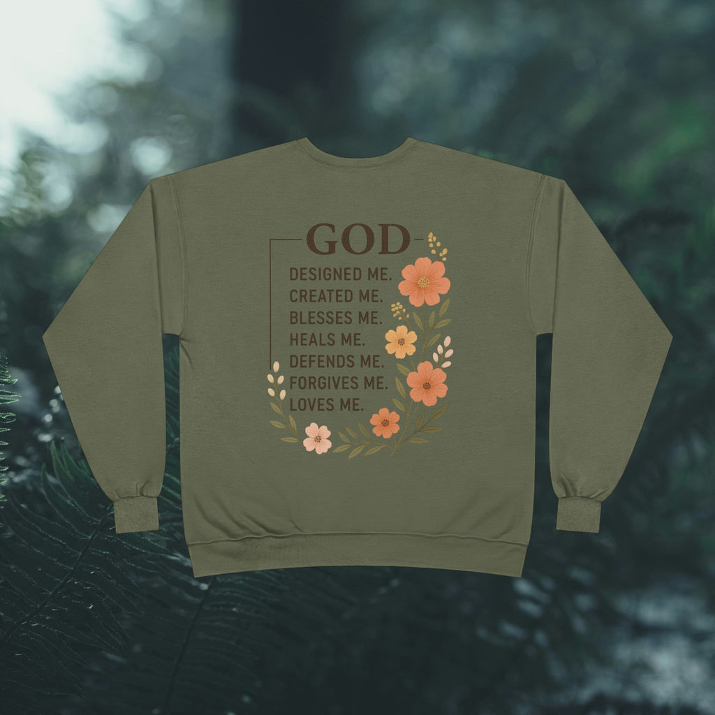Gods creation | Iron Faith Co. | Eco-Friendly Crewneck Sweatshirt