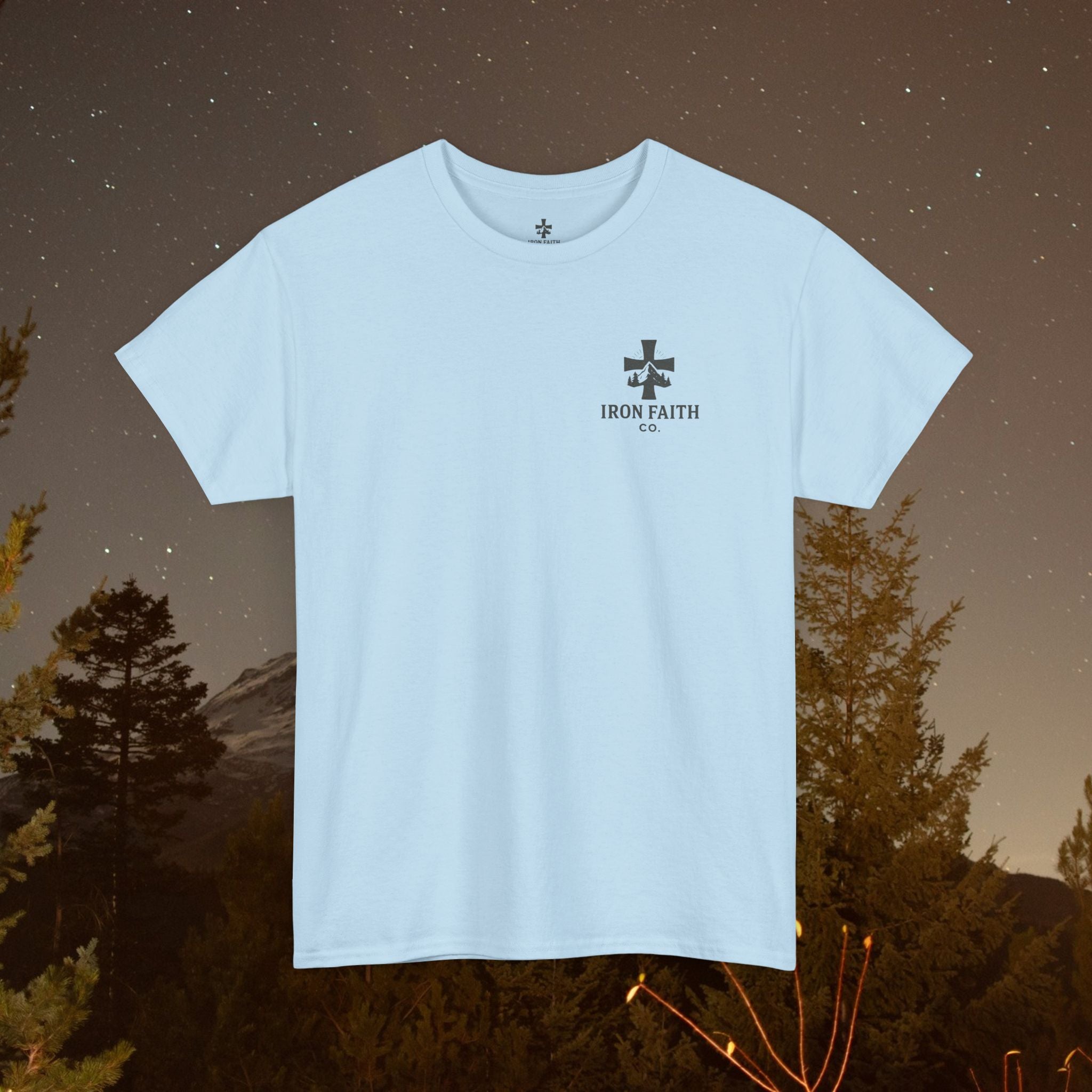 Iron Faith Co | Not Perfect, Just Forgiven - Unisex Heavy Cotton T-Shirt
