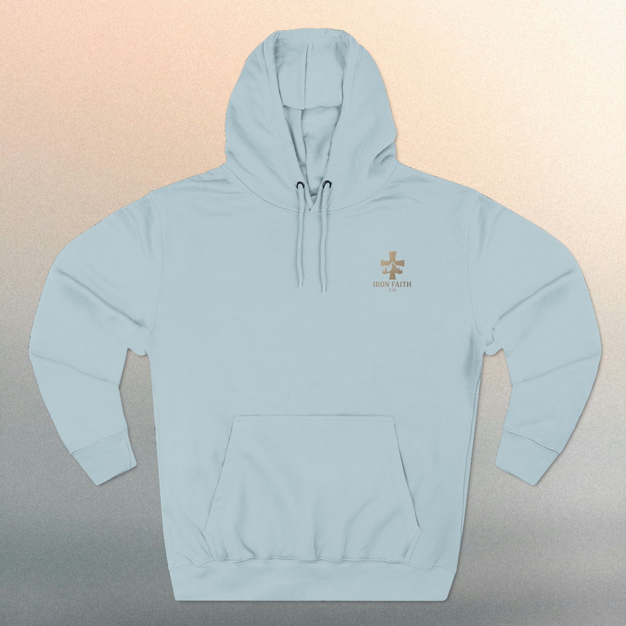 A Woman Who Fears The Lord Is Worthy Of Praise | Proverbs 31:30 | Iron Faith Co. |  Fleece Hoodie