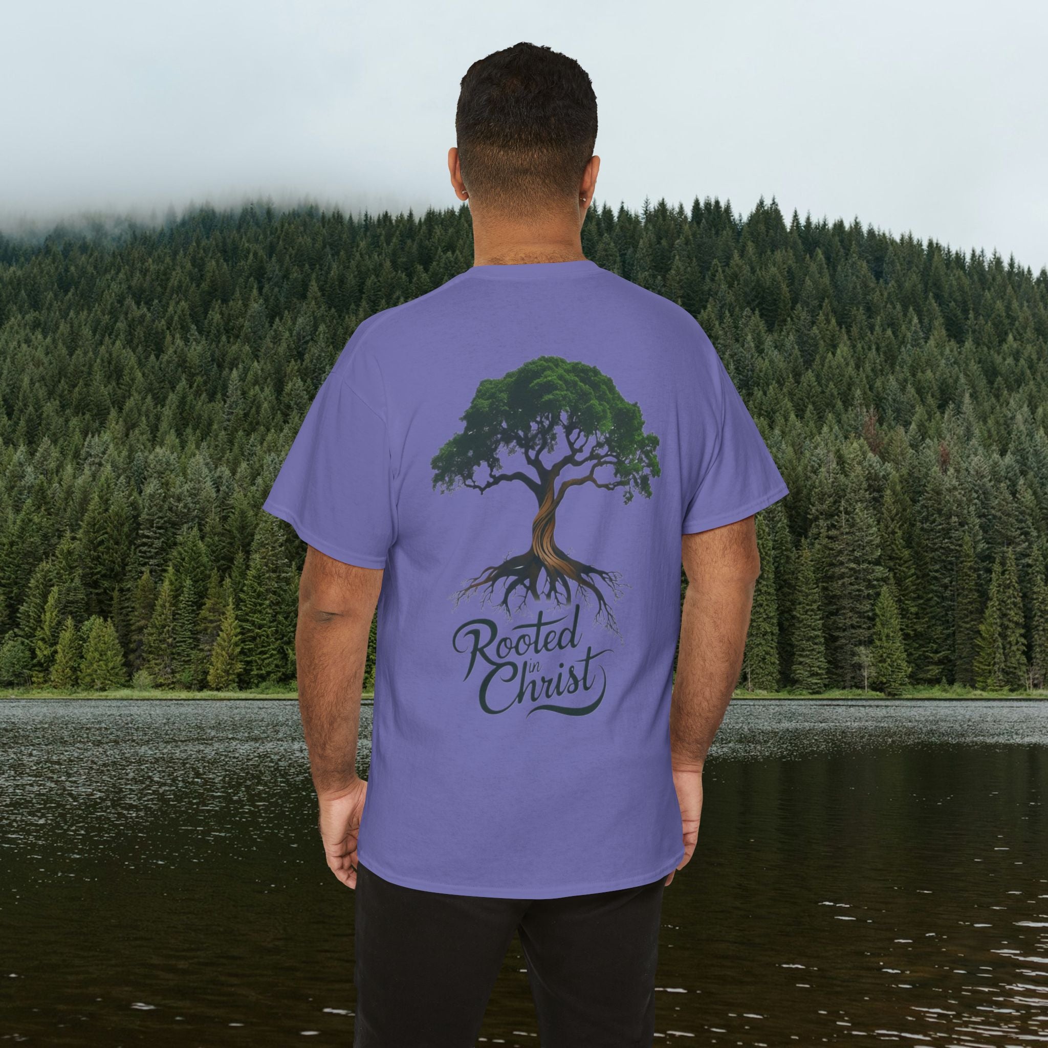 Iron Faith Co. | Rooted Christ Heavy Cotton Tee