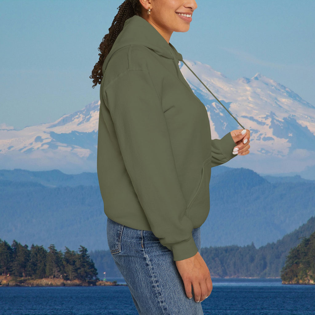 Find purpose in wilderness| Iron Faith Co. | Comfortable Heavy Blend Sweatshirt