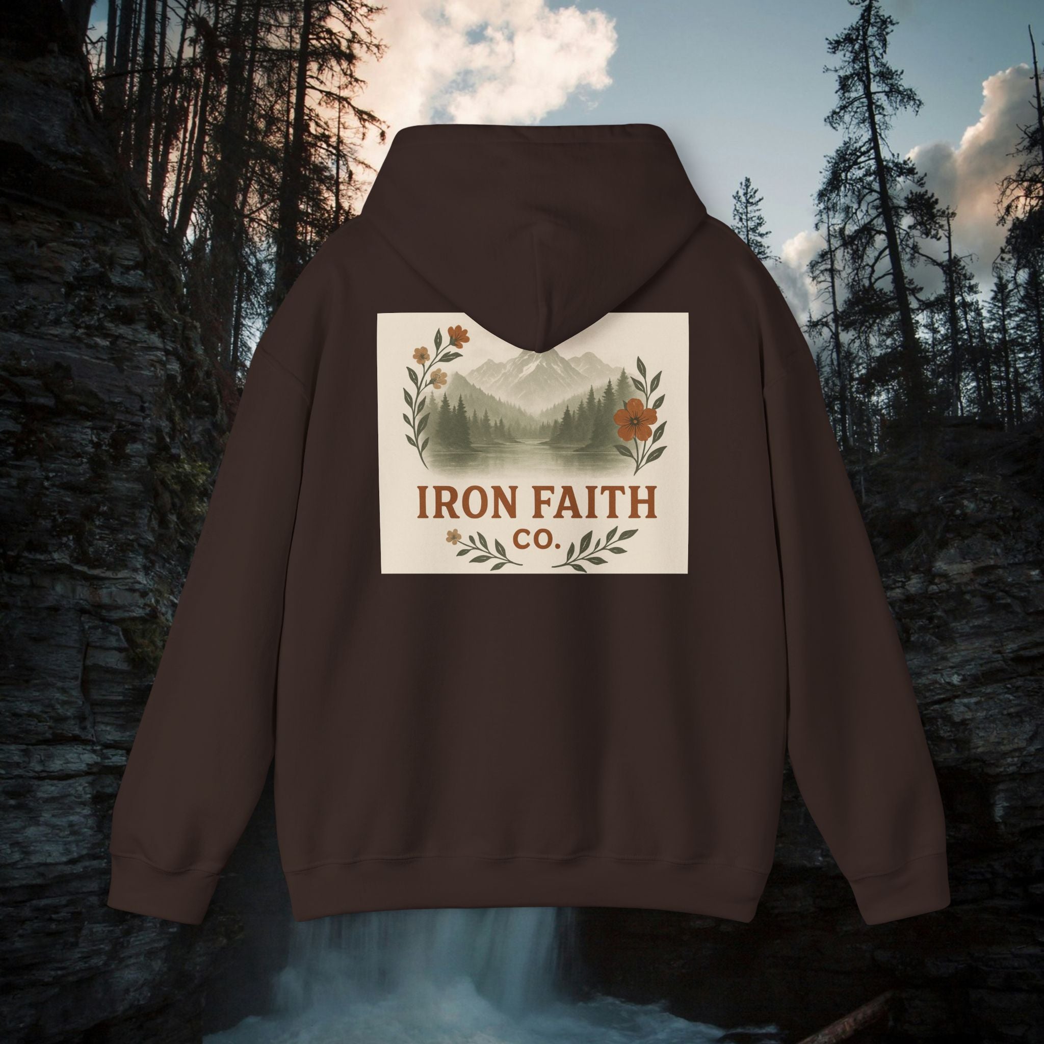 Iron Faith Co. Mountain Logo Pullover
