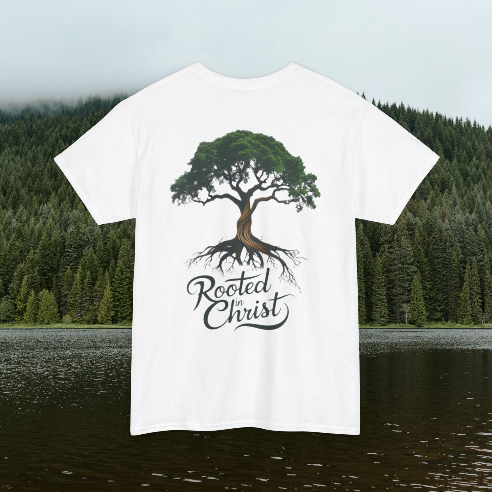 Iron Faith Co. | Rooted Christ Heavy Cotton Tee