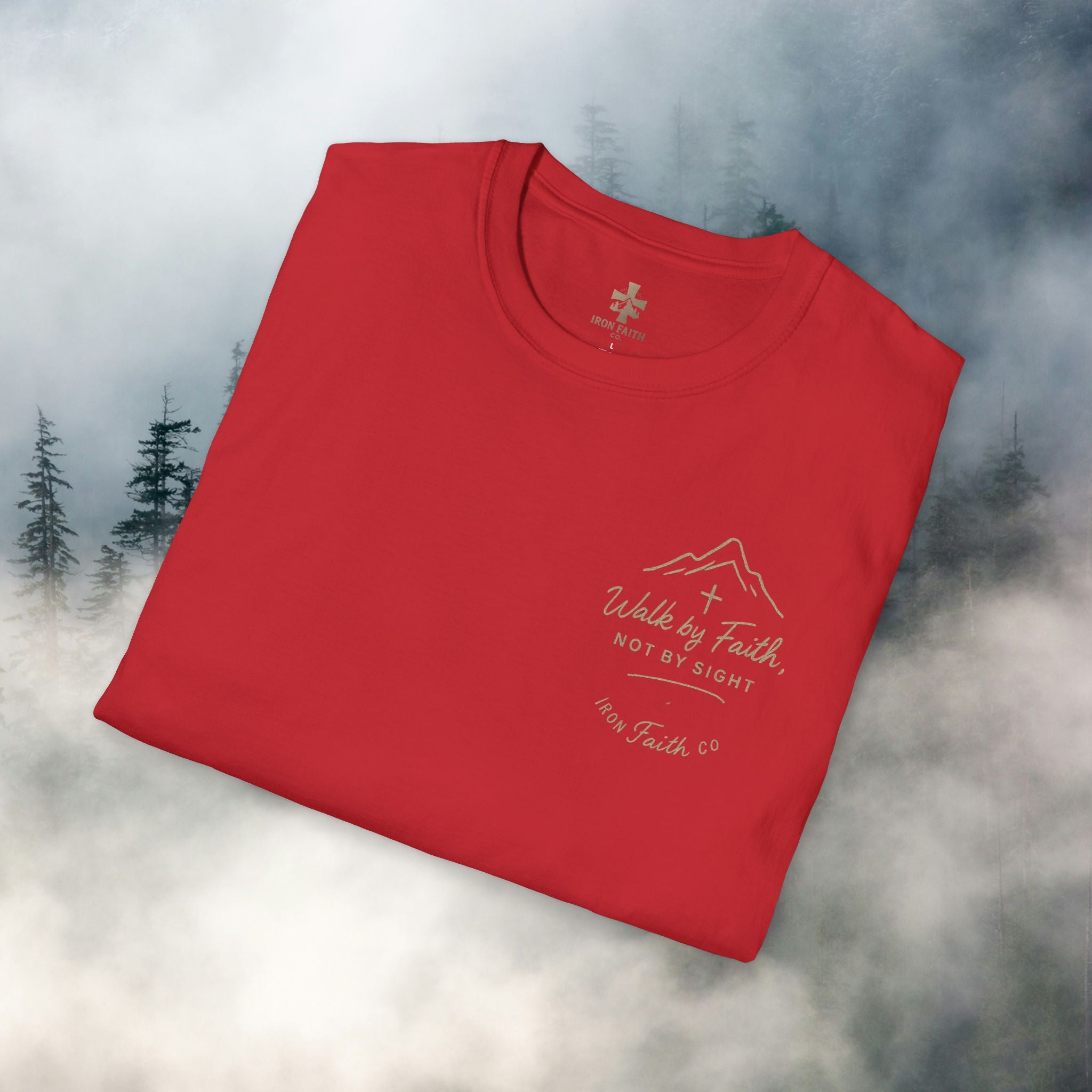 Iron Faith co | Matthew 6:34 T-shirt