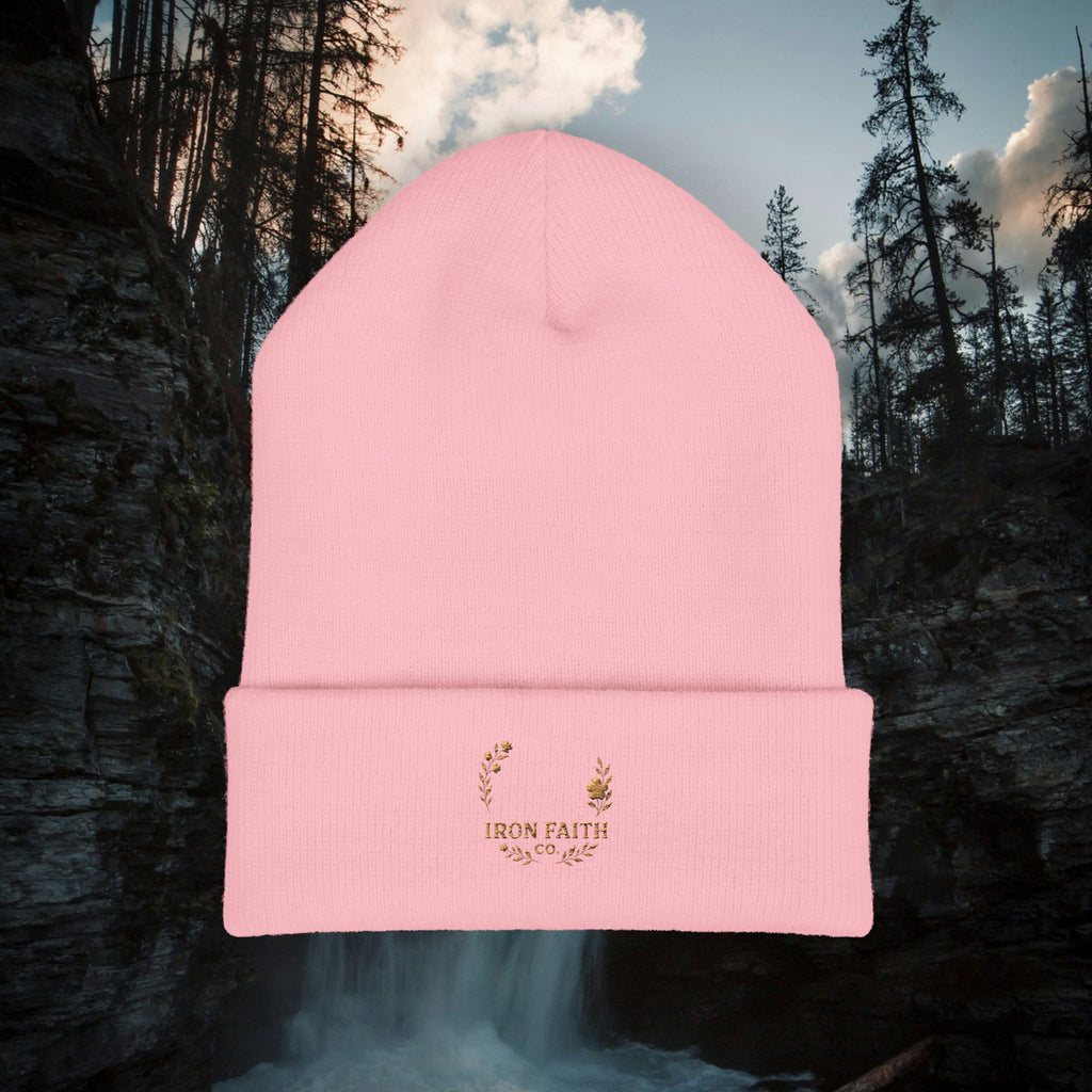 Iron Faith Embroidered Beanie