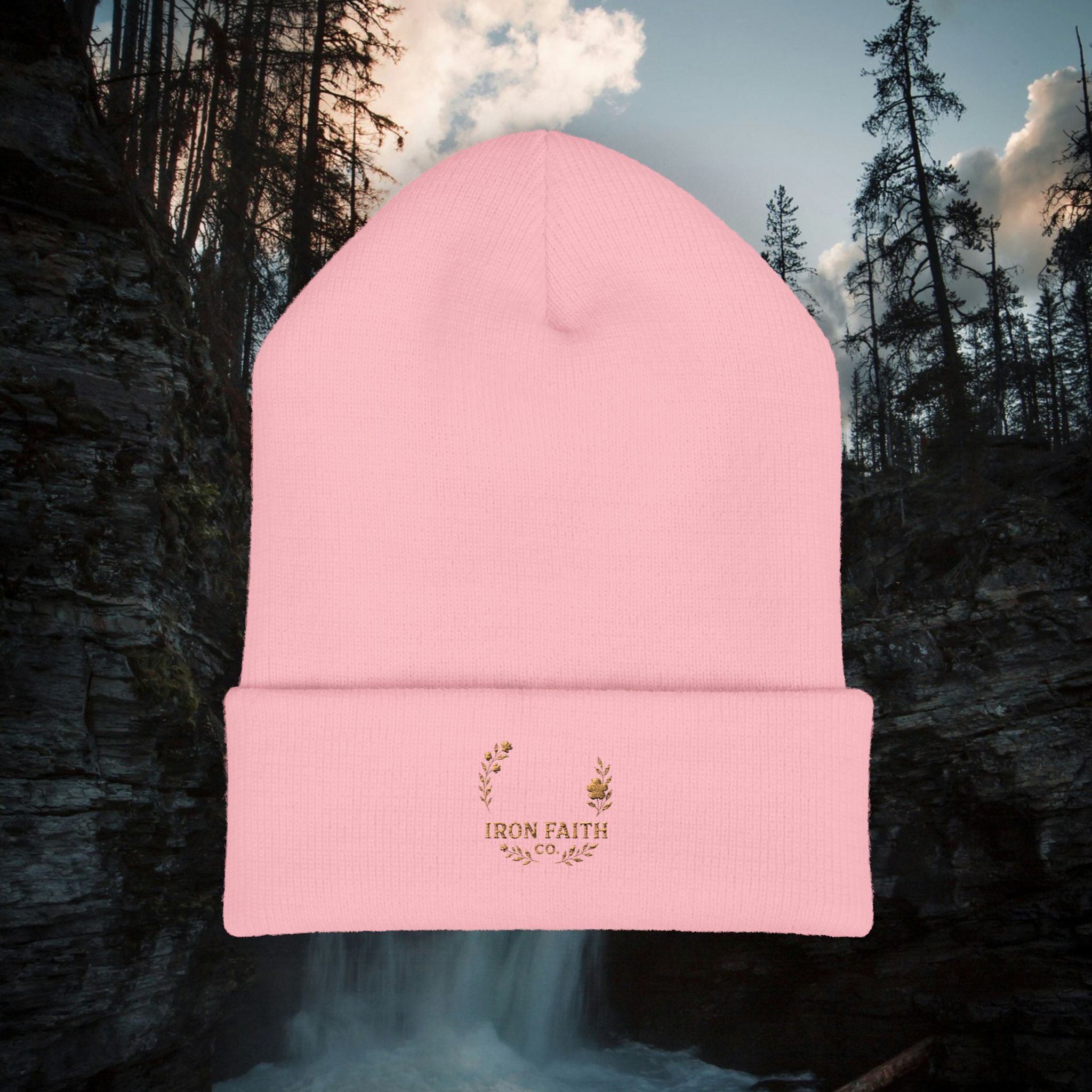 Iron Faith Embroidered Beanie