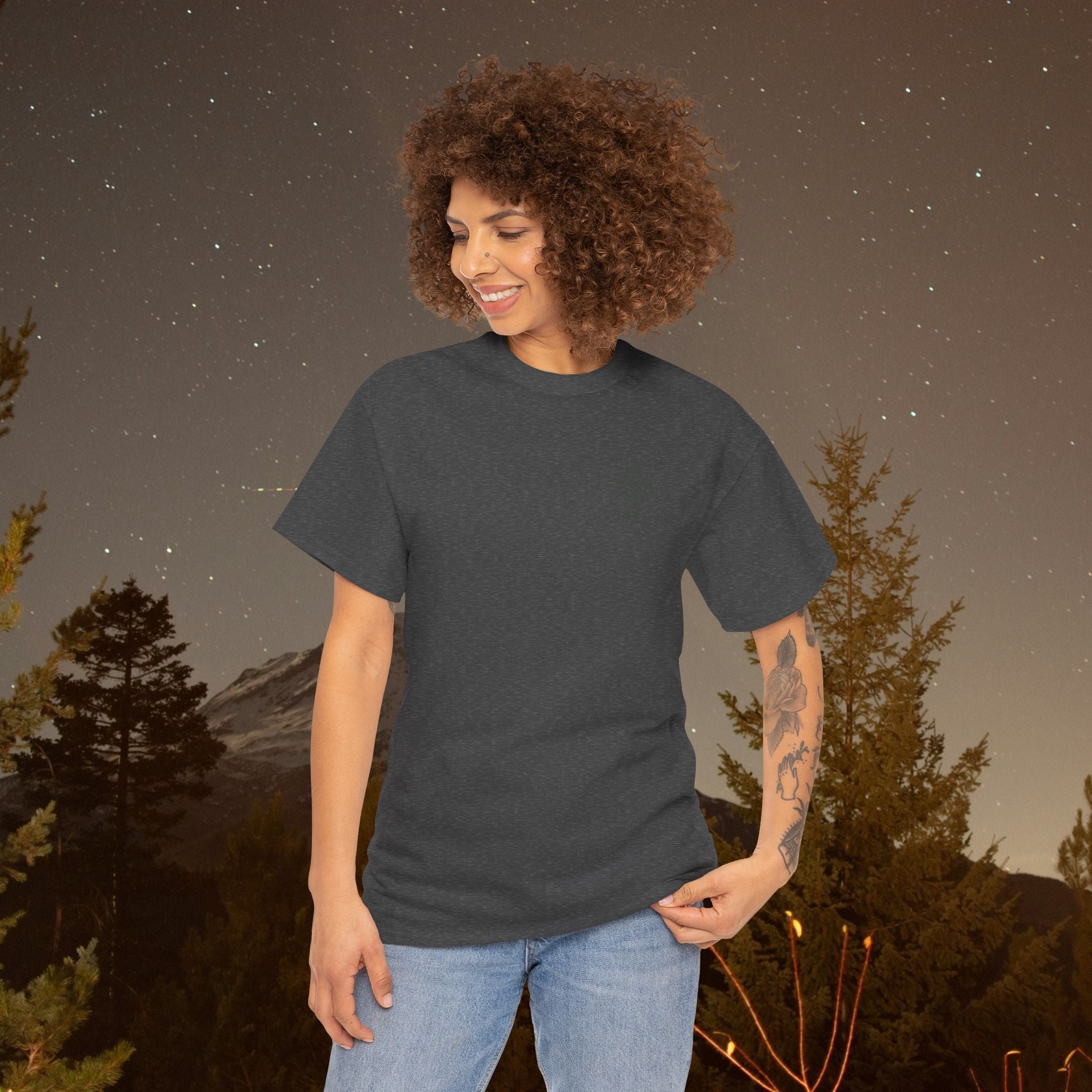 Iron Faith Co | Not Perfect, Just Forgiven - Unisex Heavy Cotton T-Shirt