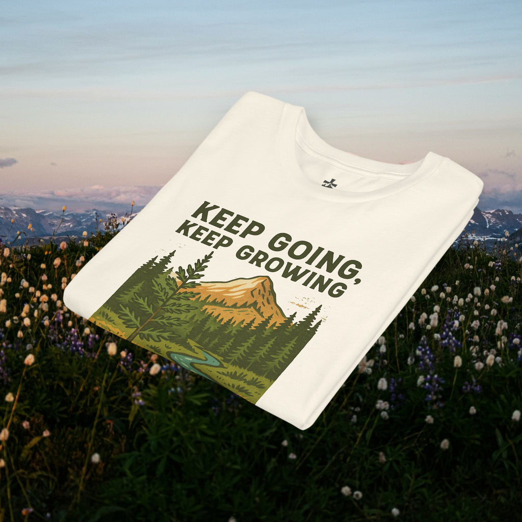 Keep going keep growing | Iron Faith Co. | Youth Short Sleeve Tee