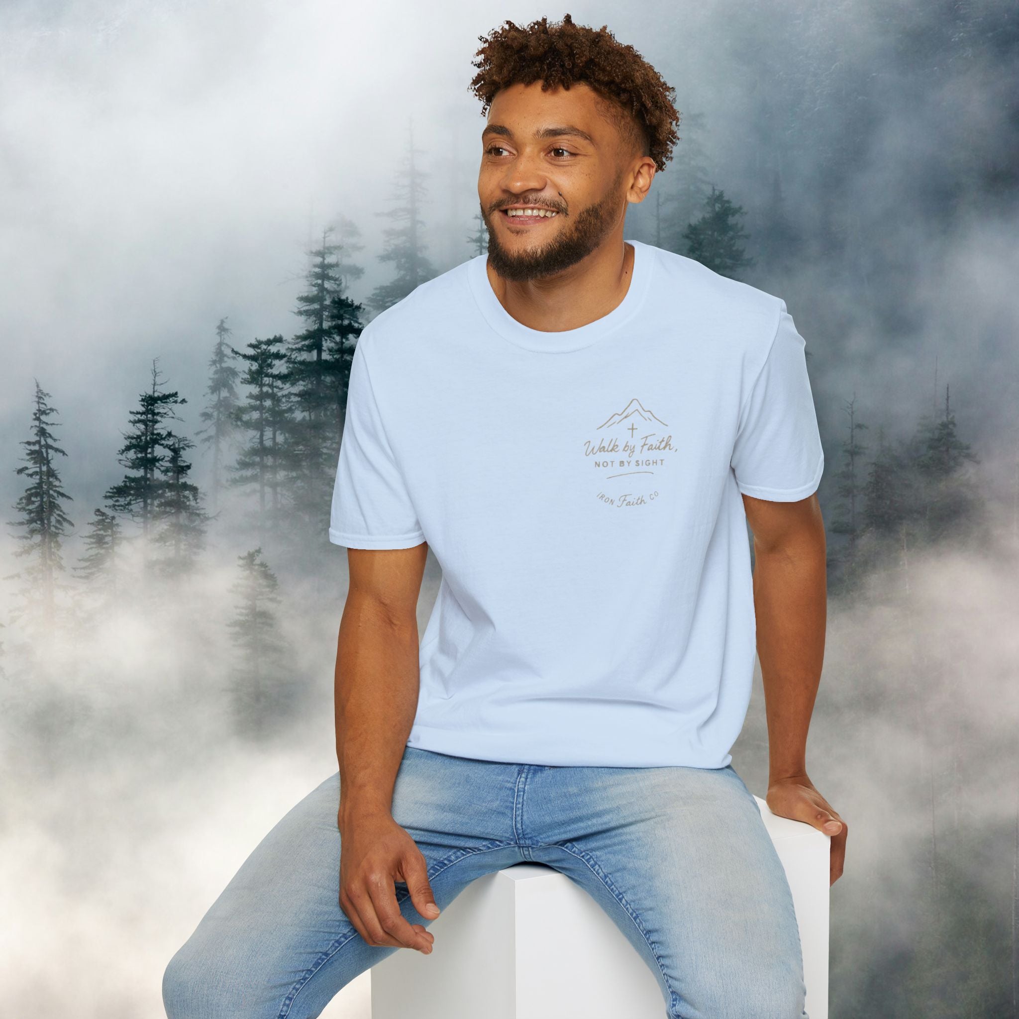 Iron Faith co | Matthew 6:34 T-shirt