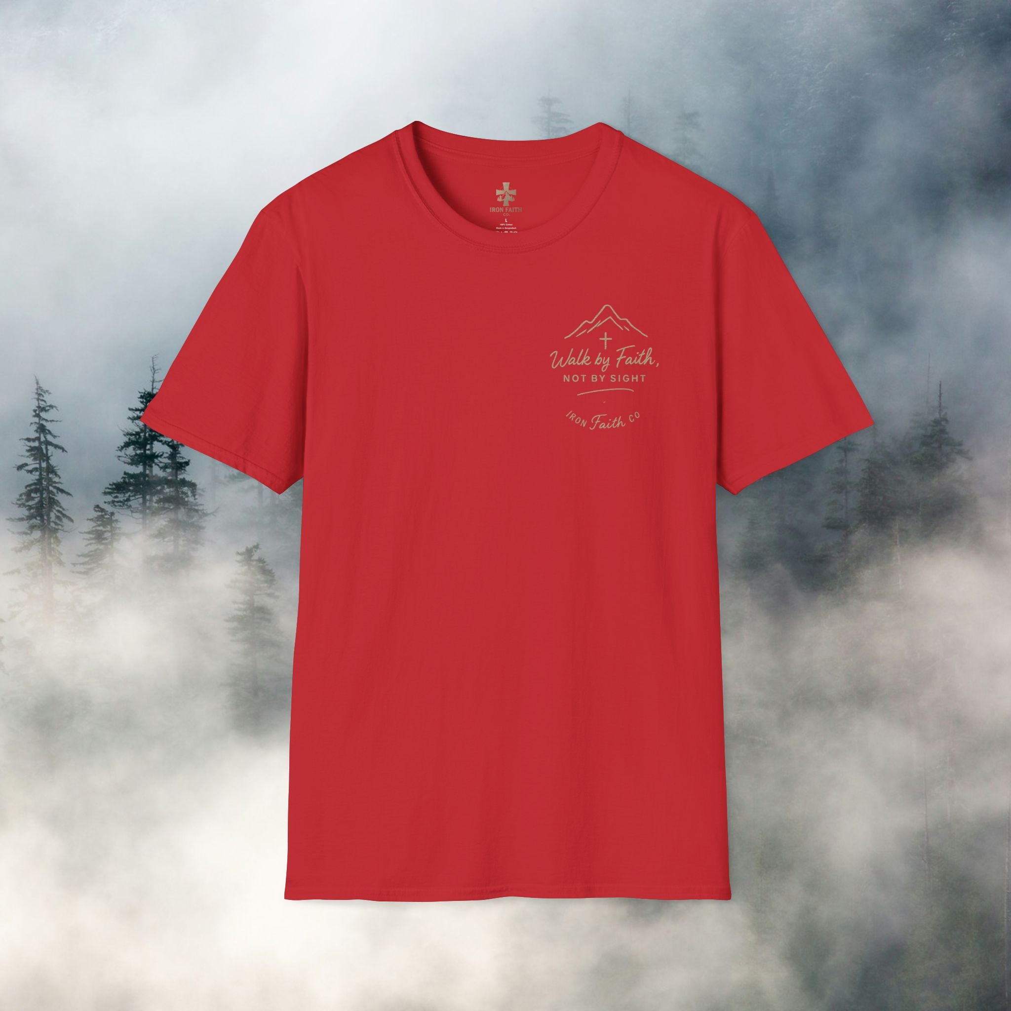 Iron Faith co | Matthew 6:34 T-shirt