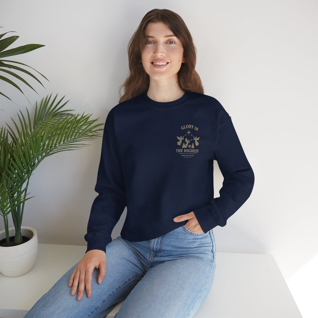 Hope Was Born This Night Sweatshirt - IronFaithCo.