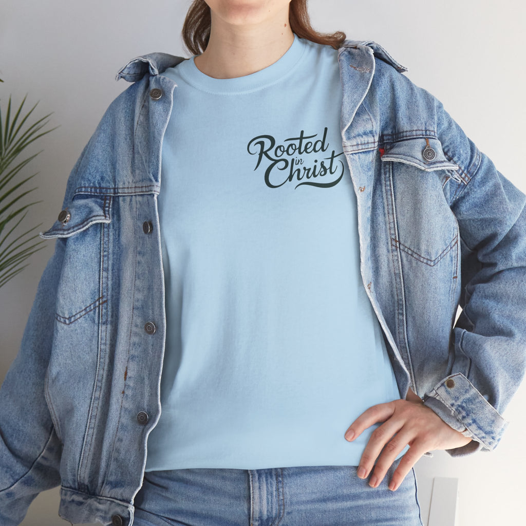 Iron Faith Co. | Rooted Christ Heavy Cotton Tee