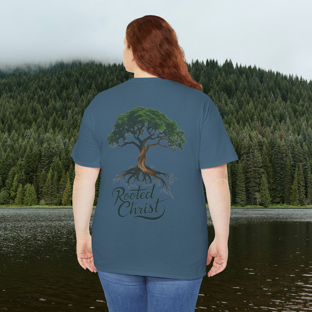 Iron Faith Co. | Rooted Christ Heavy Cotton Tee
