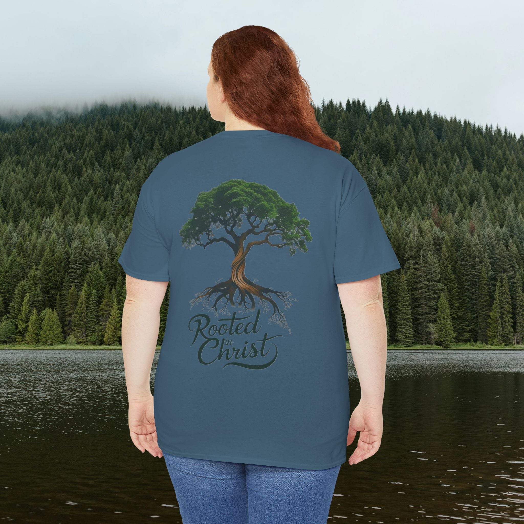 Iron Faith Co. | Rooted Christ Heavy Cotton Tee