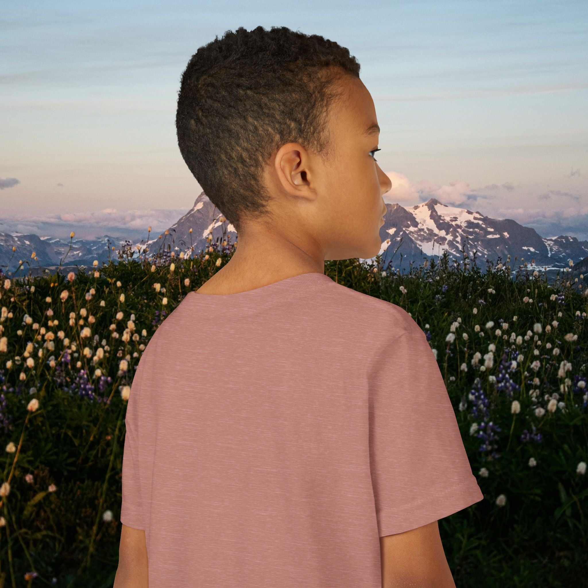 Keep going keep growing | Iron Faith Co. | Youth Short Sleeve Tee