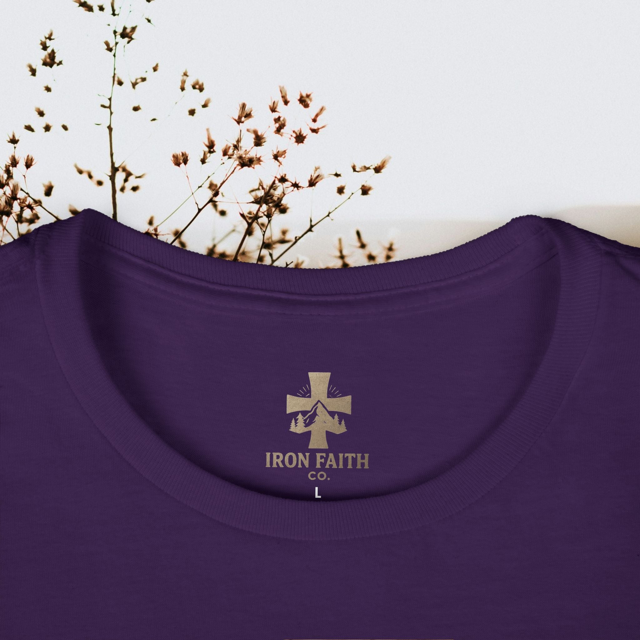 Iron Faith Co. | Walk by Faith | Women's Softstyle Tee