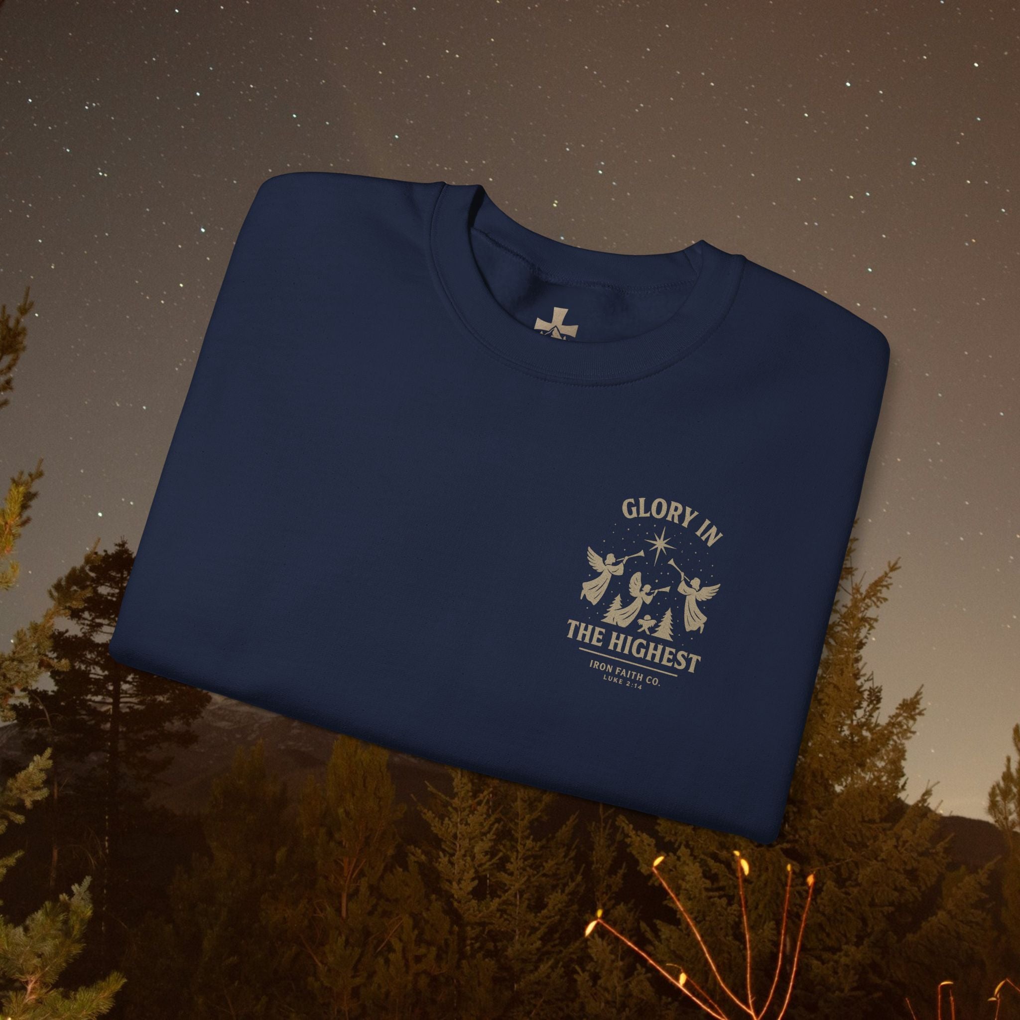 Hope Was Born This Night Sweatshirt - IronFaithCo.