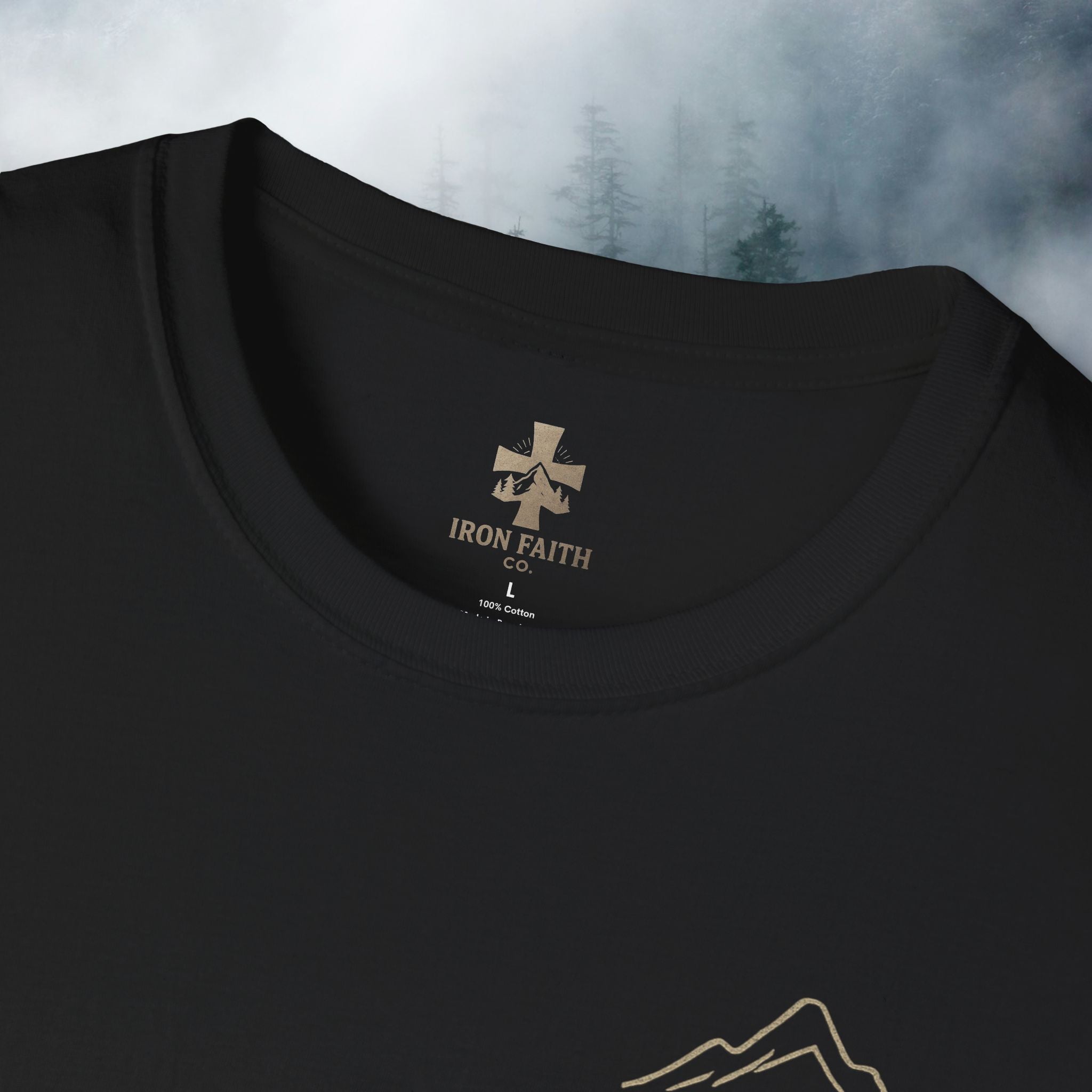 Iron Faith co | Matthew 6:34 T-shirt
