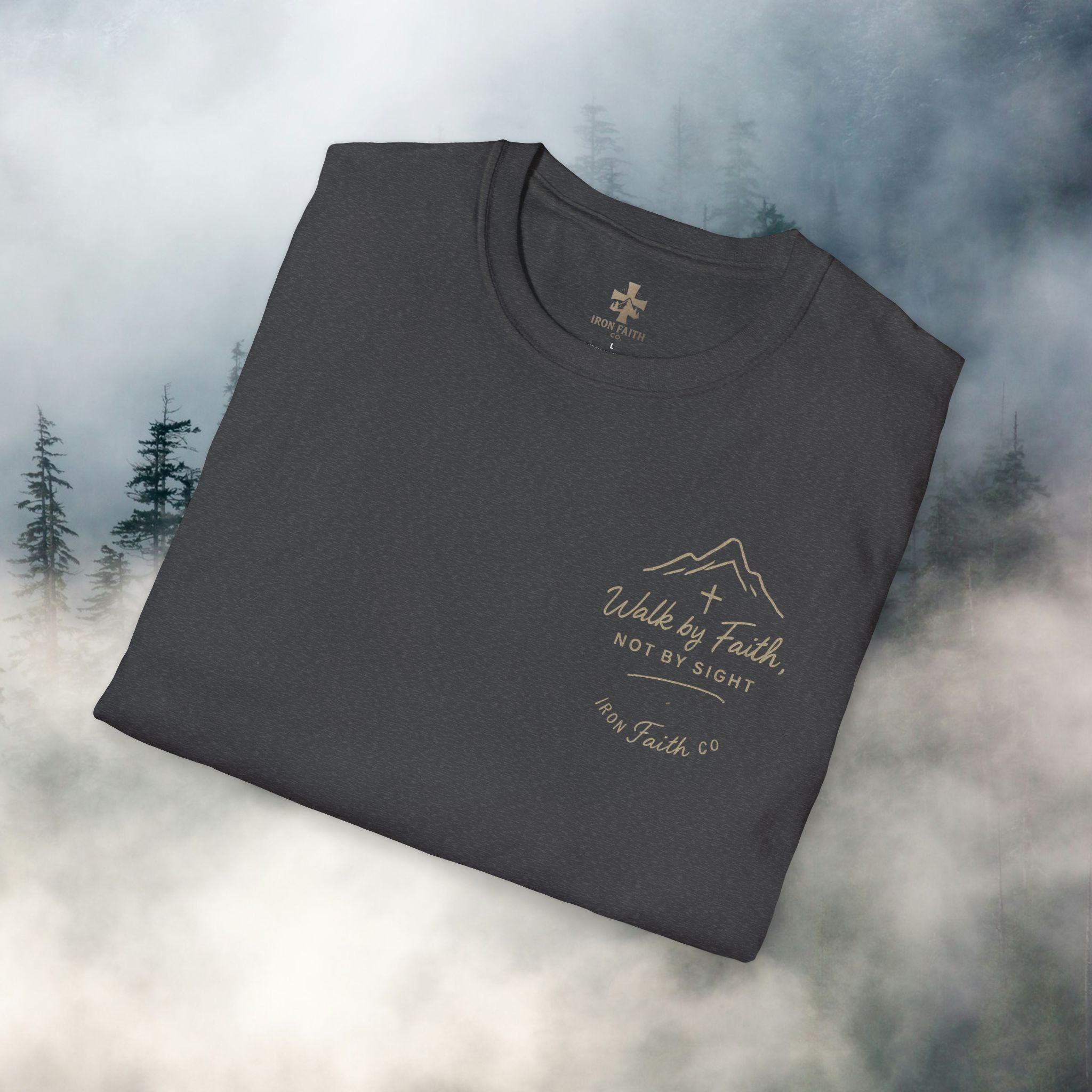 Iron Faith co | Matthew 6:34 T-shirt