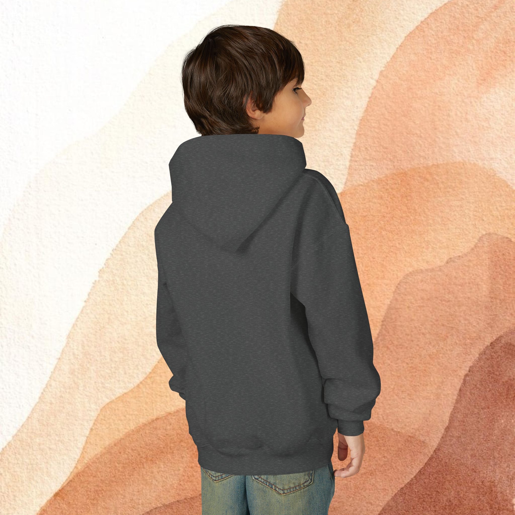Youth Hoodie — "Faithfulness Produces Fruit" Kids Hooded Sweatshirt