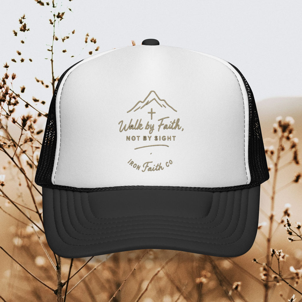 Walk by faith not by sight | Iron Faith Co. Trucker Cap