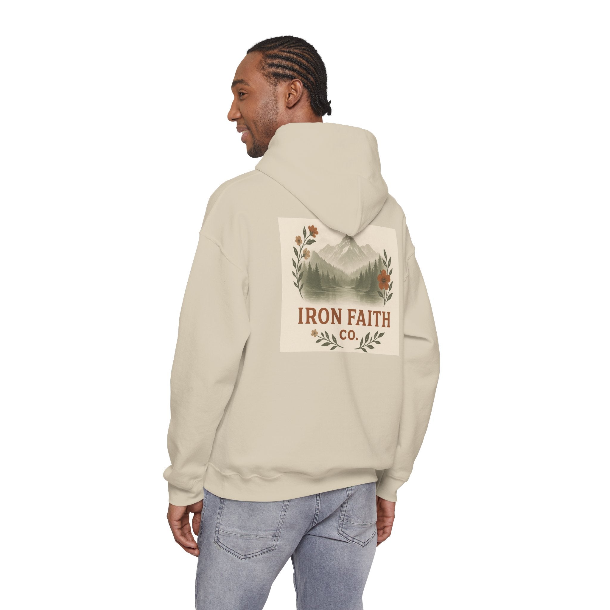 Iron Faith Co. Mountain Logo Pullover