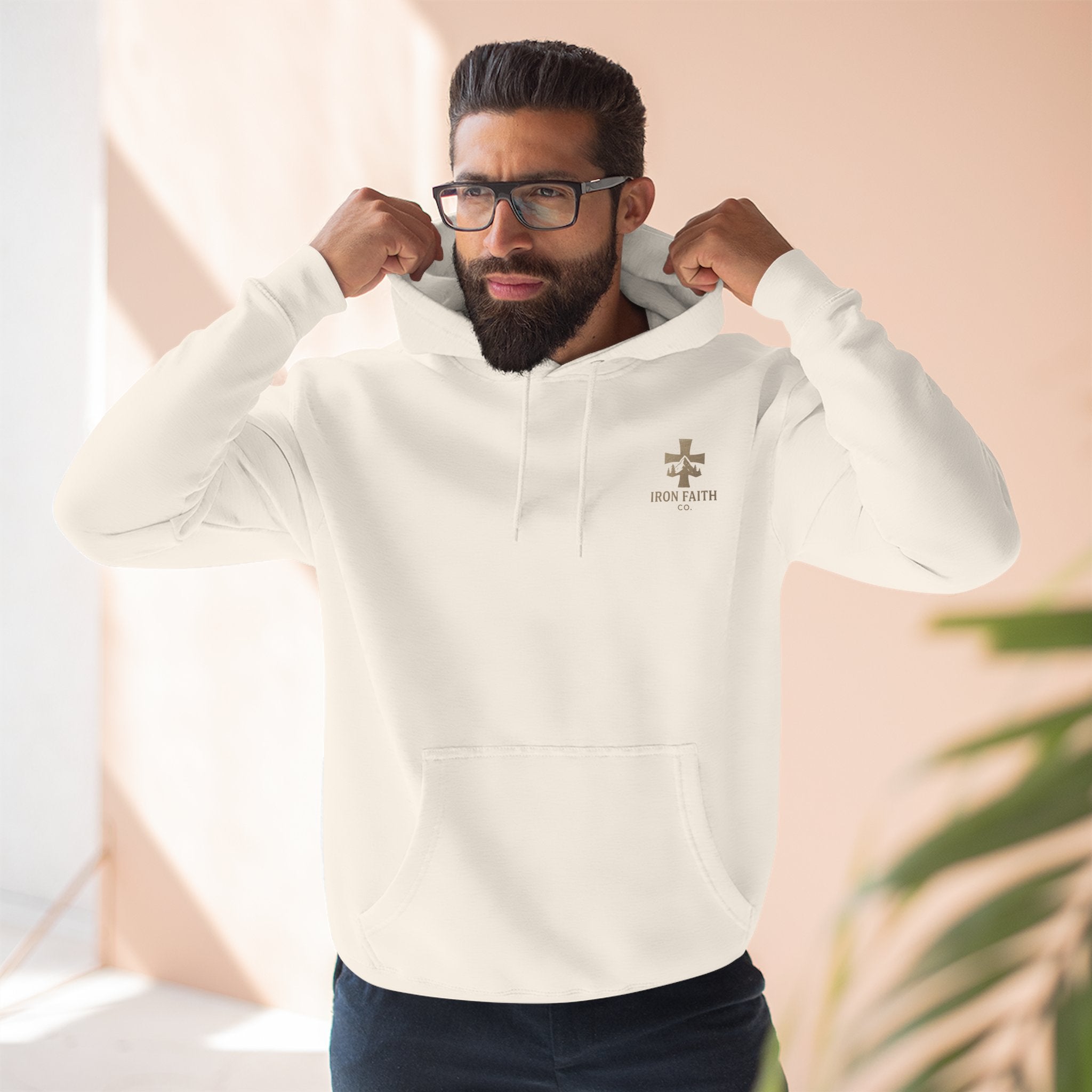 A Woman Who Fears The Lord Is Worthy Of Praise | Proverbs 31:30 | Iron Faith Co. |  Fleece Hoodie
