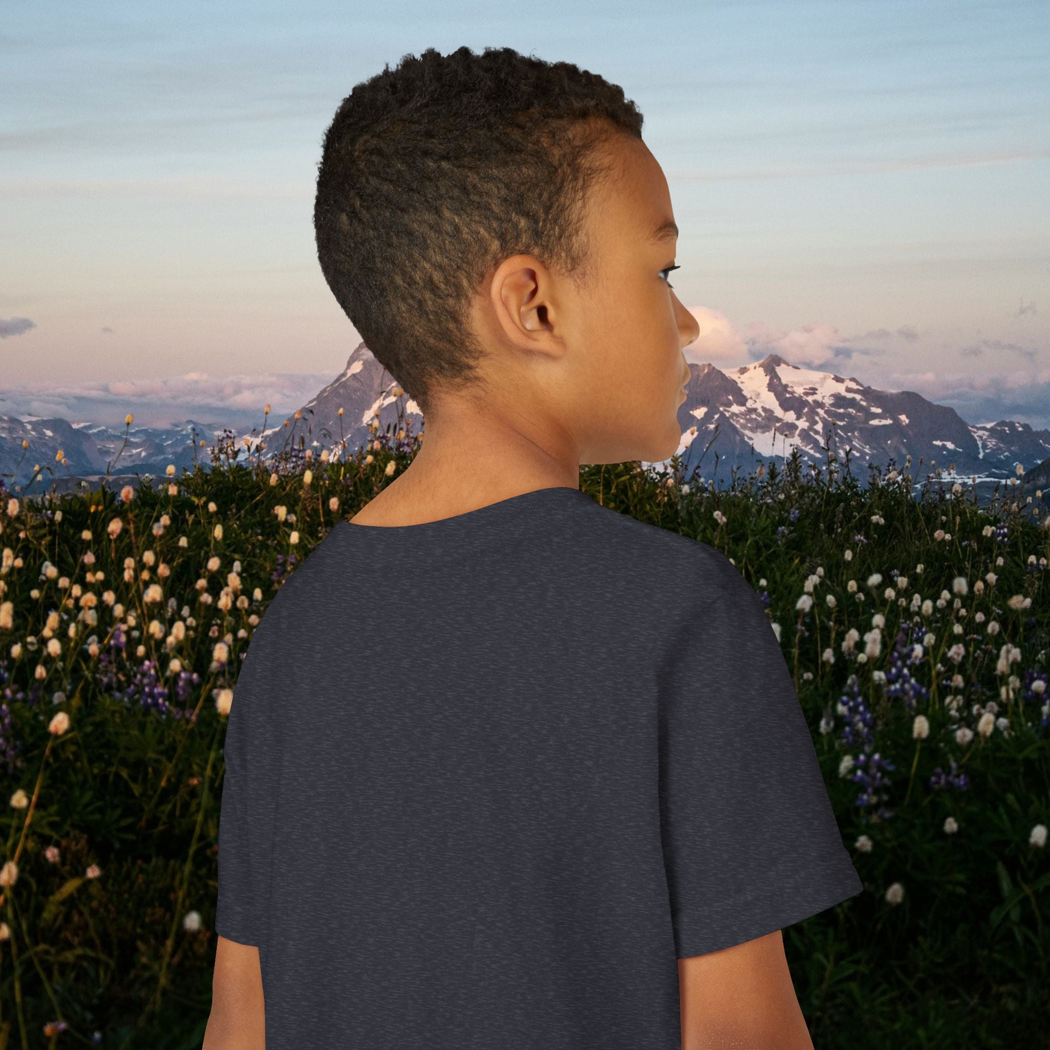 Keep going keep growing | Iron Faith Co. | Youth Short Sleeve Tee