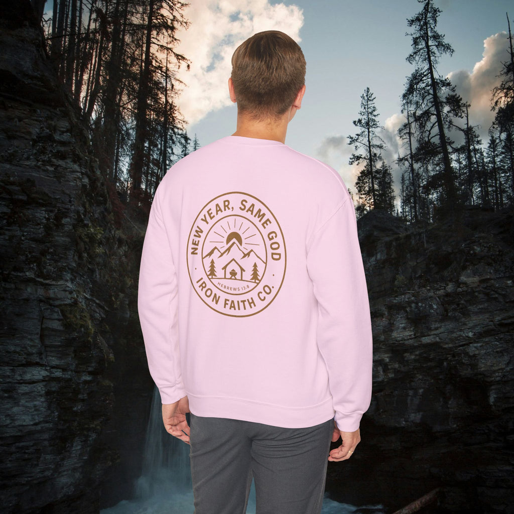 Iron Faith Co. 'New Year, Same God' Crewneck Sweatshirt