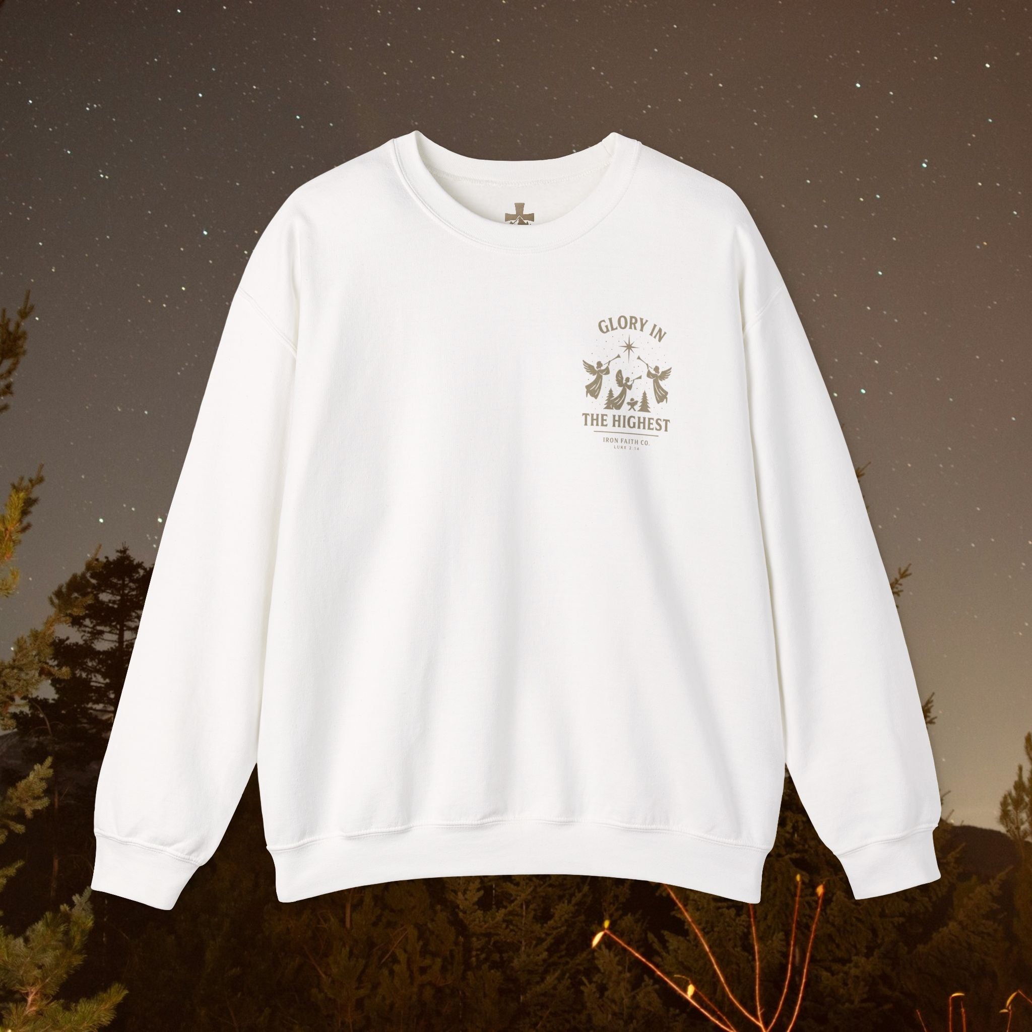 Hope Was Born This Night Sweatshirt - IronFaithCo.