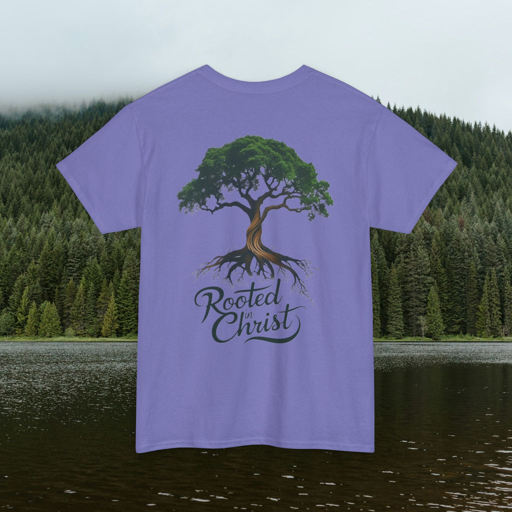 Iron Faith Co. | Rooted Christ Heavy Cotton Tee