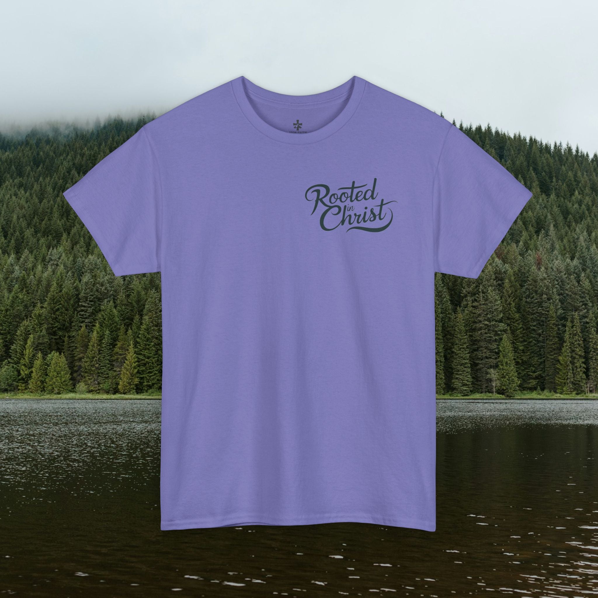 Iron Faith Co. | Rooted Christ Heavy Cotton Tee