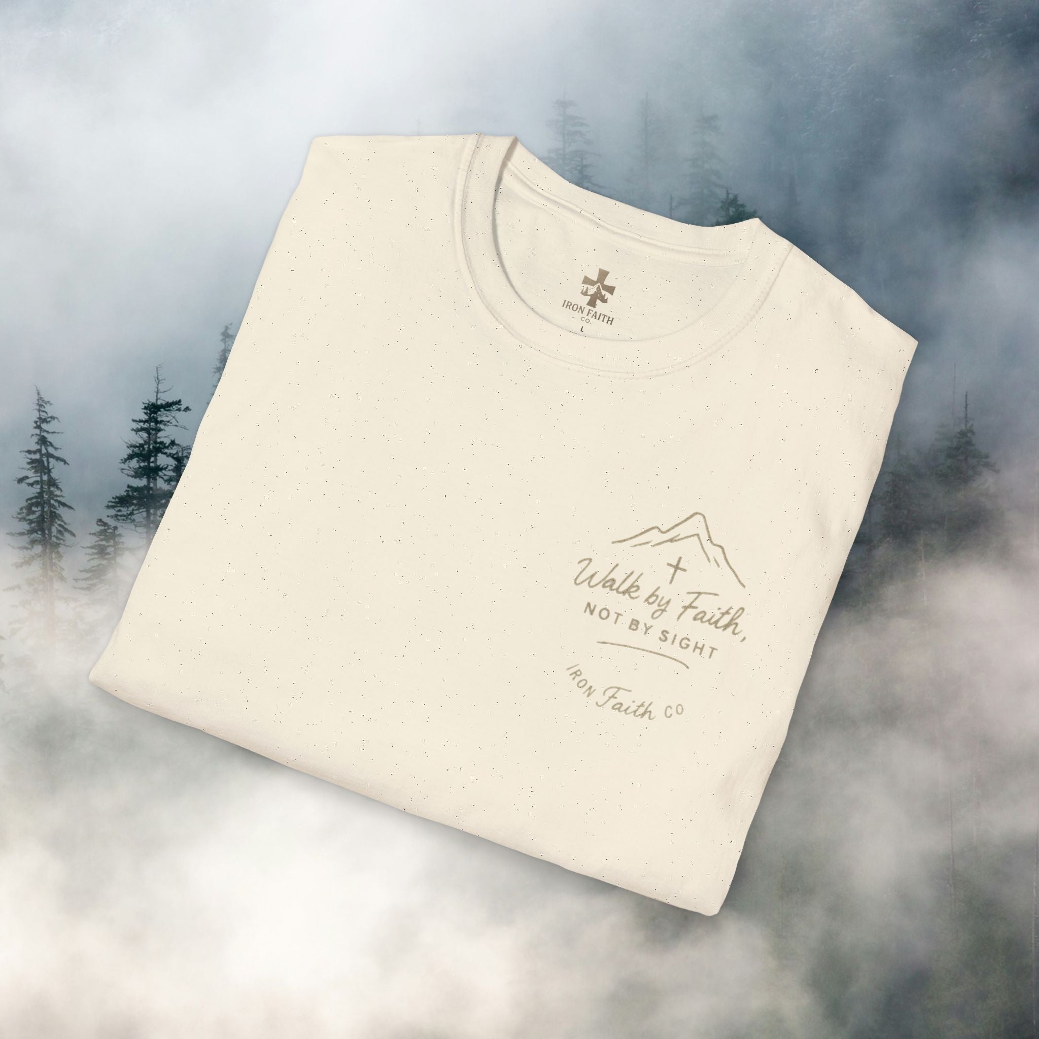 Iron Faith co | Matthew 6:34 T-shirt