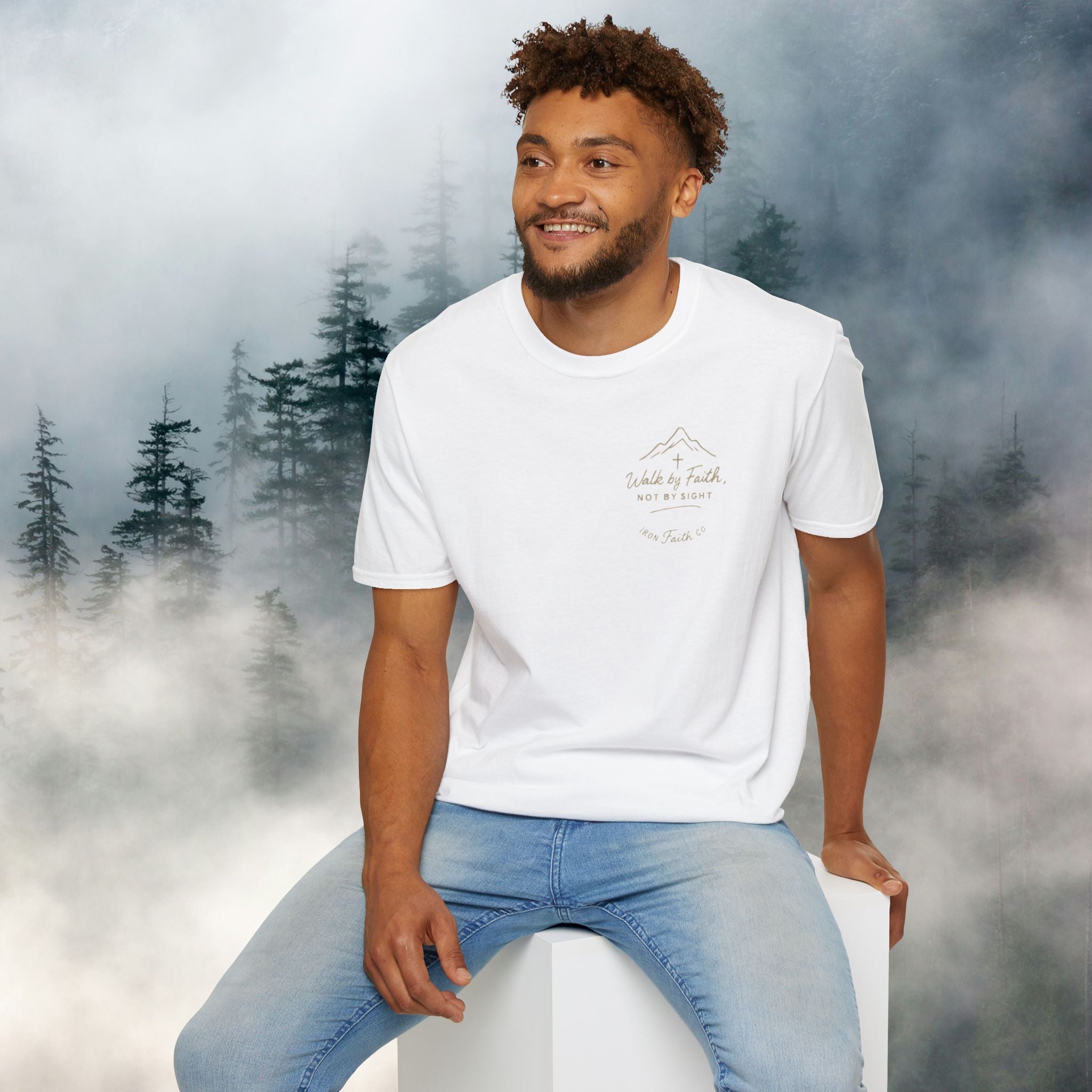 Iron Faith co | Matthew 6:34 T-shirt