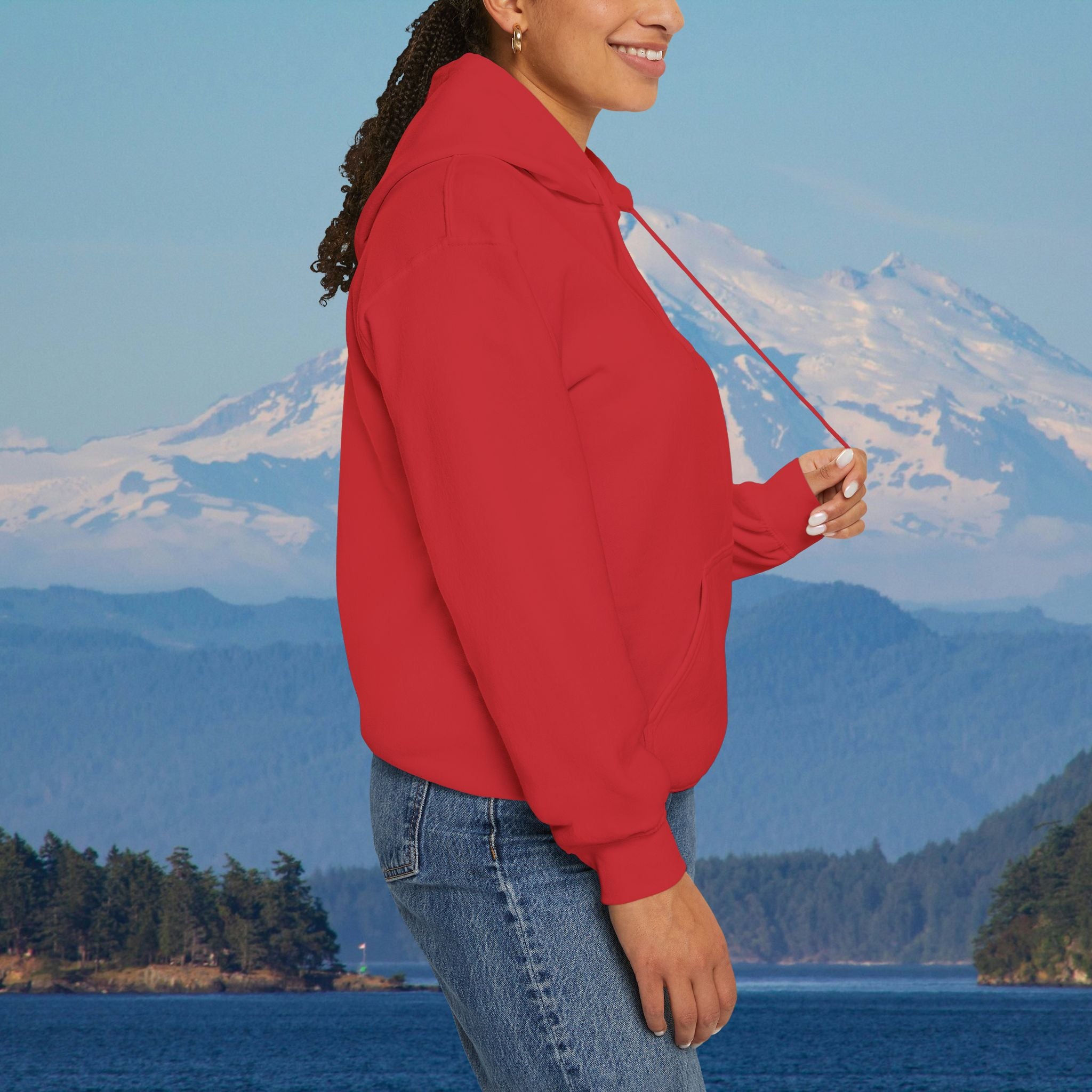 Find purpose in wilderness| Iron Faith Co. | Comfortable Heavy Blend Sweatshirt