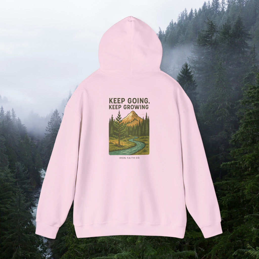 Find purpose in wilderness| Iron Faith Co. | Comfortable Heavy Blend Sweatshirt