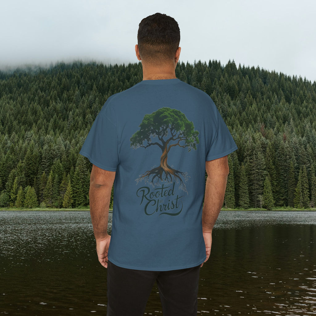 Iron Faith Co. | Rooted Christ Heavy Cotton Tee