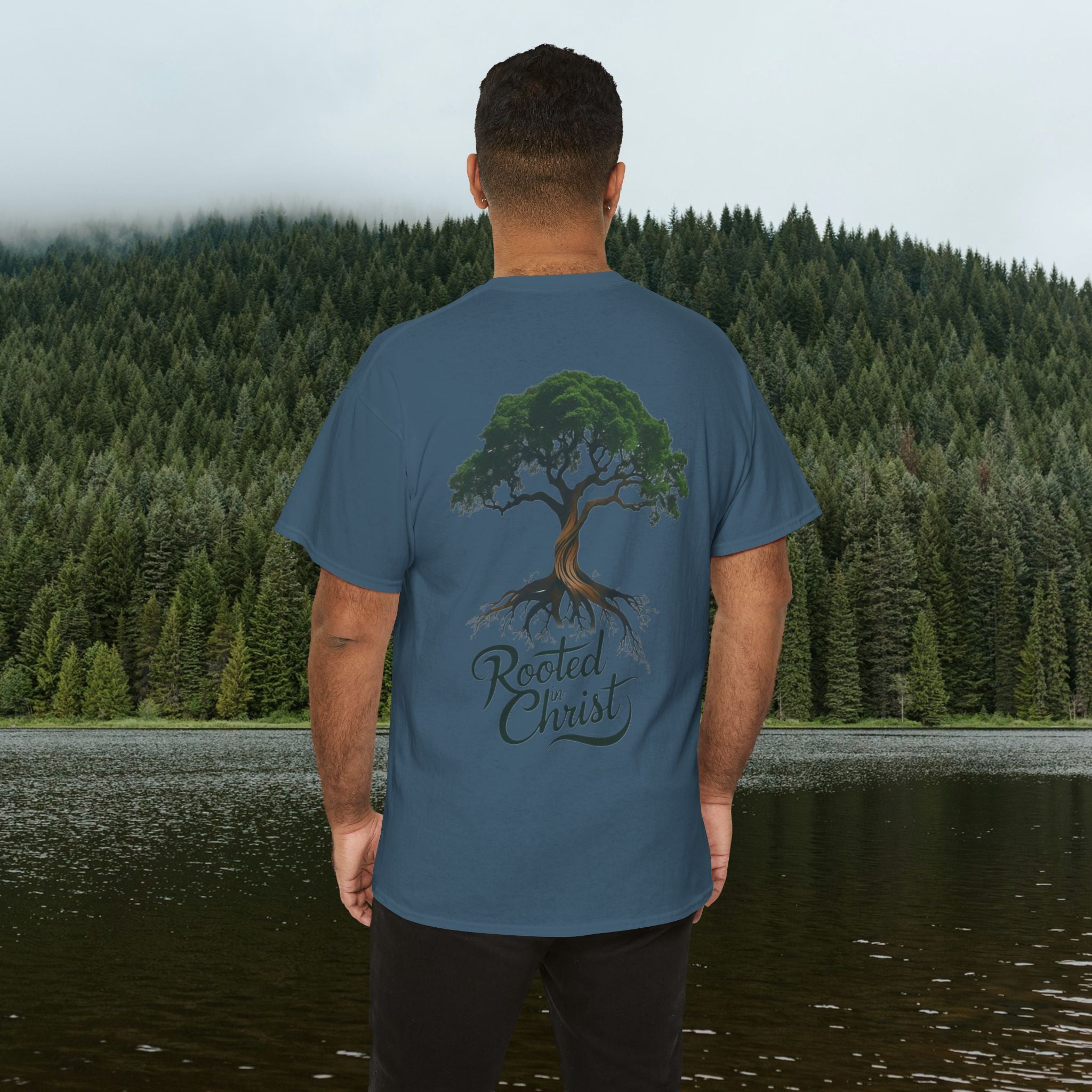 Iron Faith Co. | Rooted Christ Heavy Cotton Tee