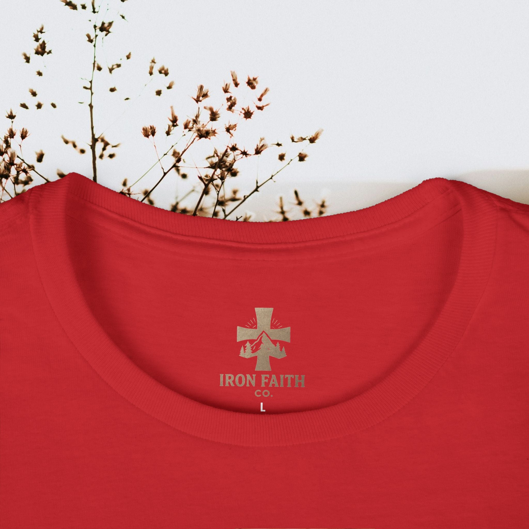 Iron Faith Co. | Walk by Faith | Women's Softstyle Tee