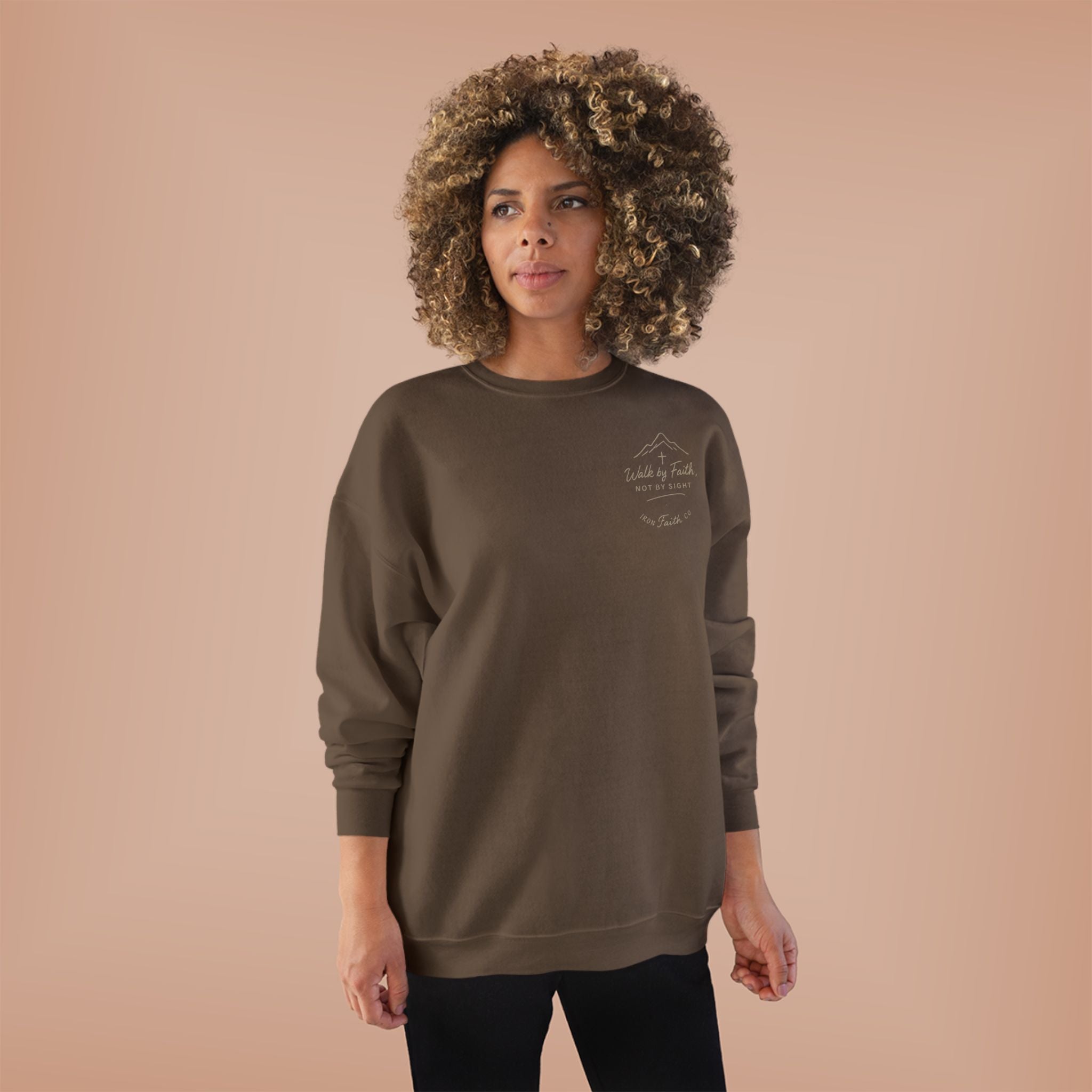 Gods creation | Iron Faith Co. | Eco-Friendly Crewneck Sweatshirt