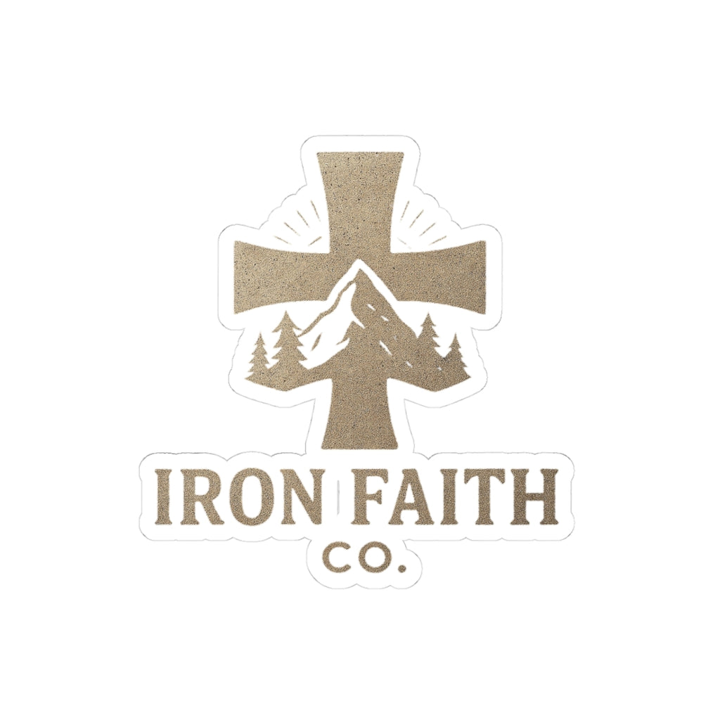 Moutain | Iron Faith Co. | Kiss-Cut Stickers