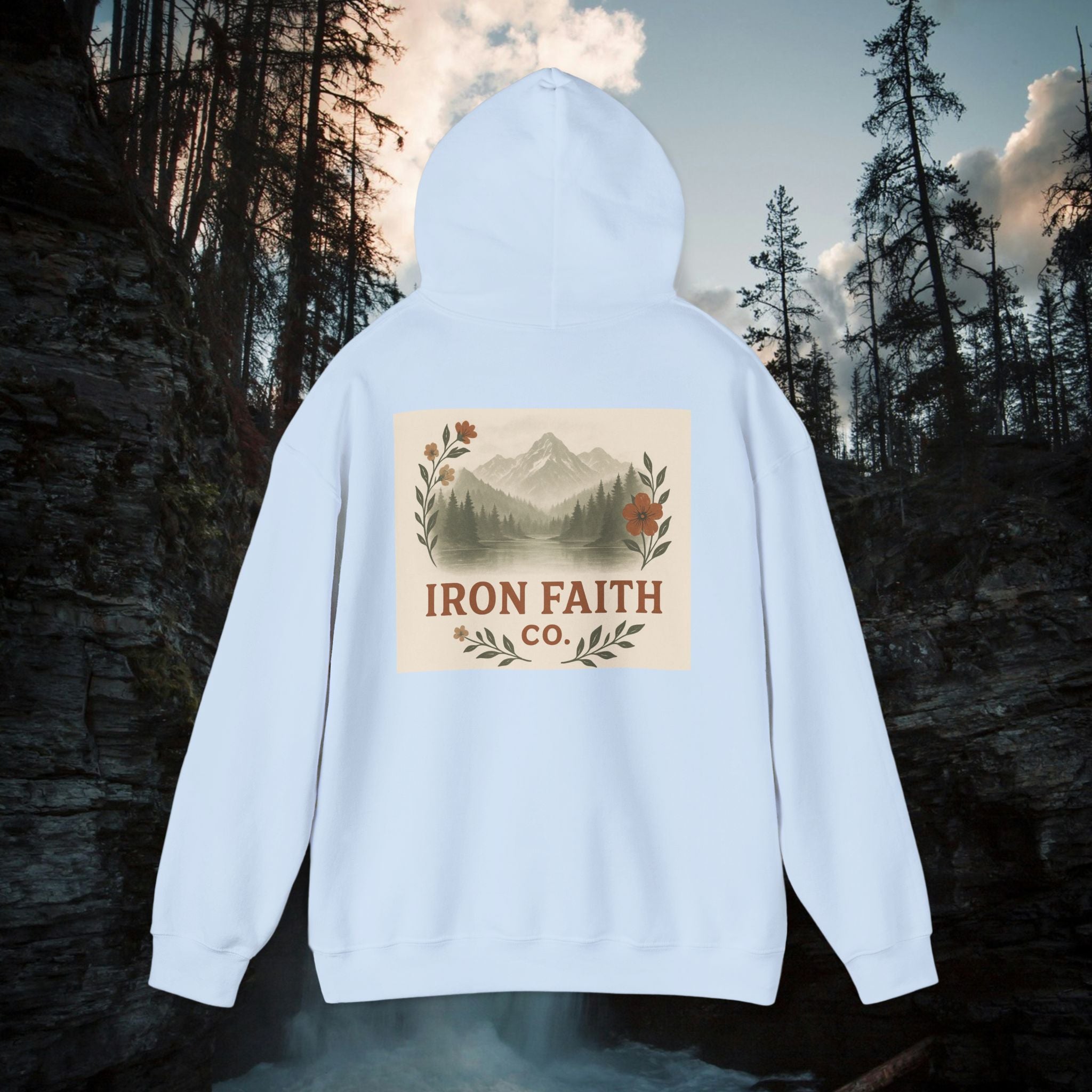 Iron Faith Co. Mountain Logo Pullover