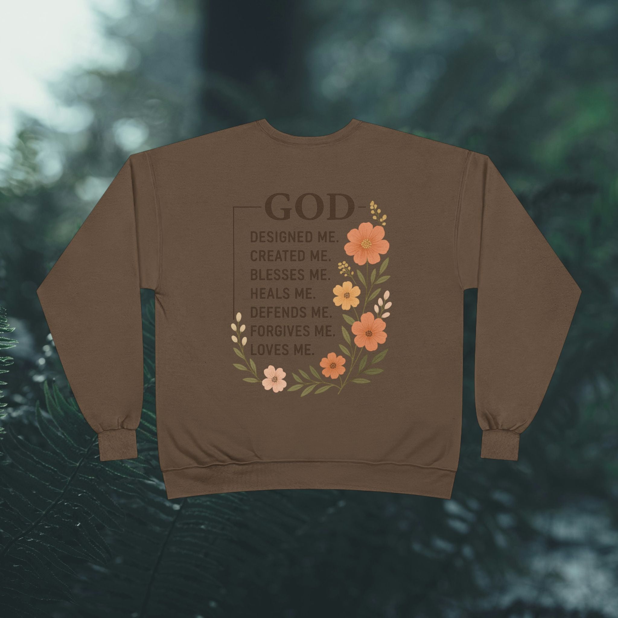 Gods creation | Iron Faith Co. | Eco-Friendly Crewneck Sweatshirt