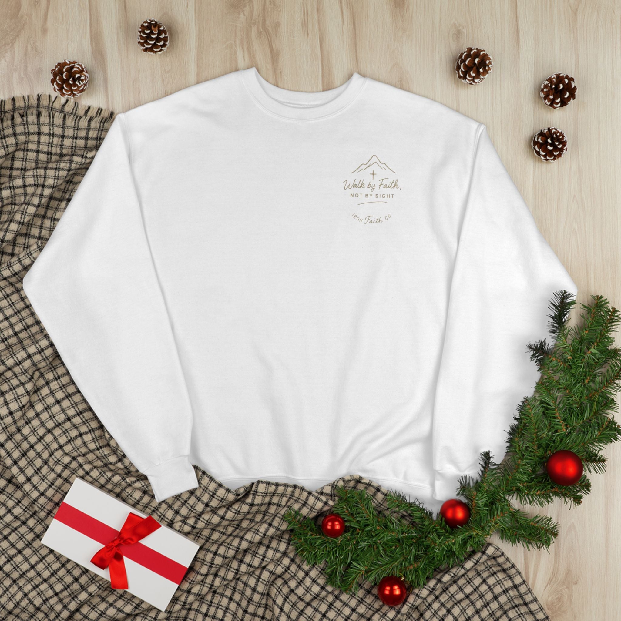Gods creation | Iron Faith Co. | Eco-Friendly Crewneck Sweatshirt